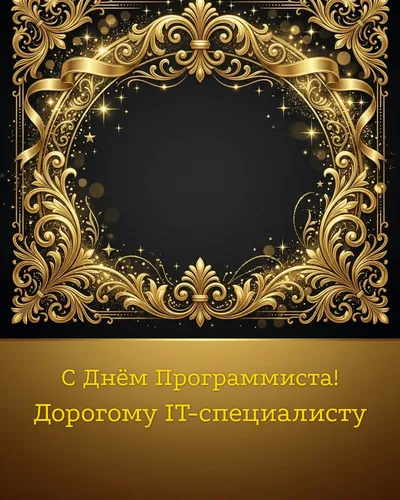 открытка с днём программиста!